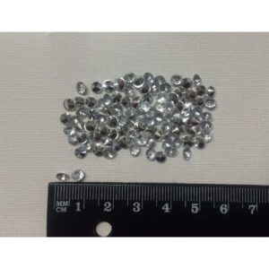 Clear Resin Strass with Pointed Back