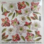 Printed Flim Amaryllis