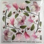 Printed Flim Branch Magnolia