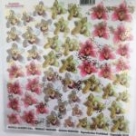 Gold Printed Film Small Orchid