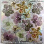 Holographic Printed Film Color Orchid